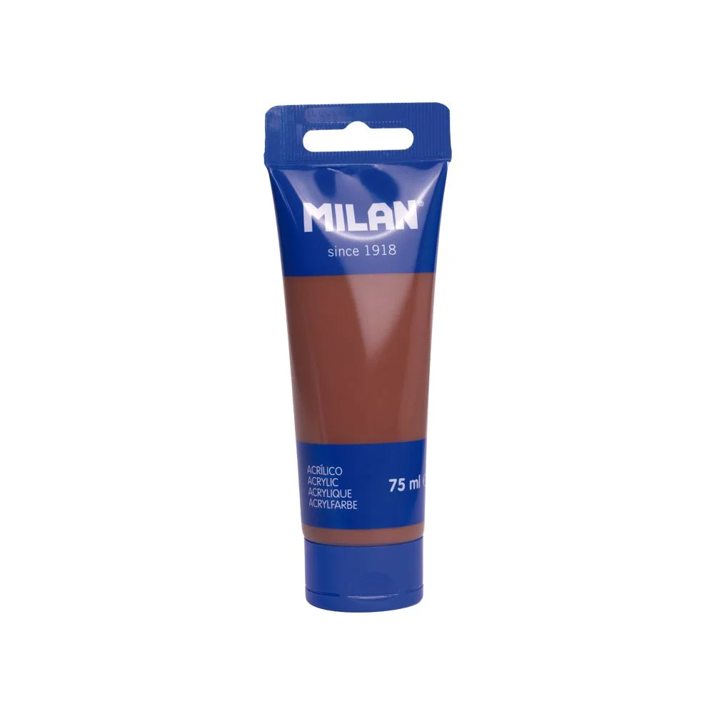 Milan Acrylic paint, brown, 75 ml