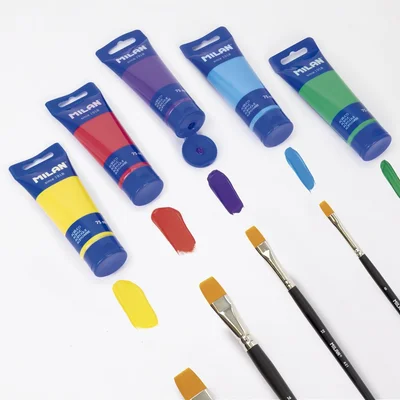 Milan Acrylic paint, gold, 75 ml