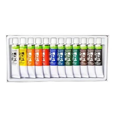 Standart Acrylic Paints, 12 ml tubes, 10 colours