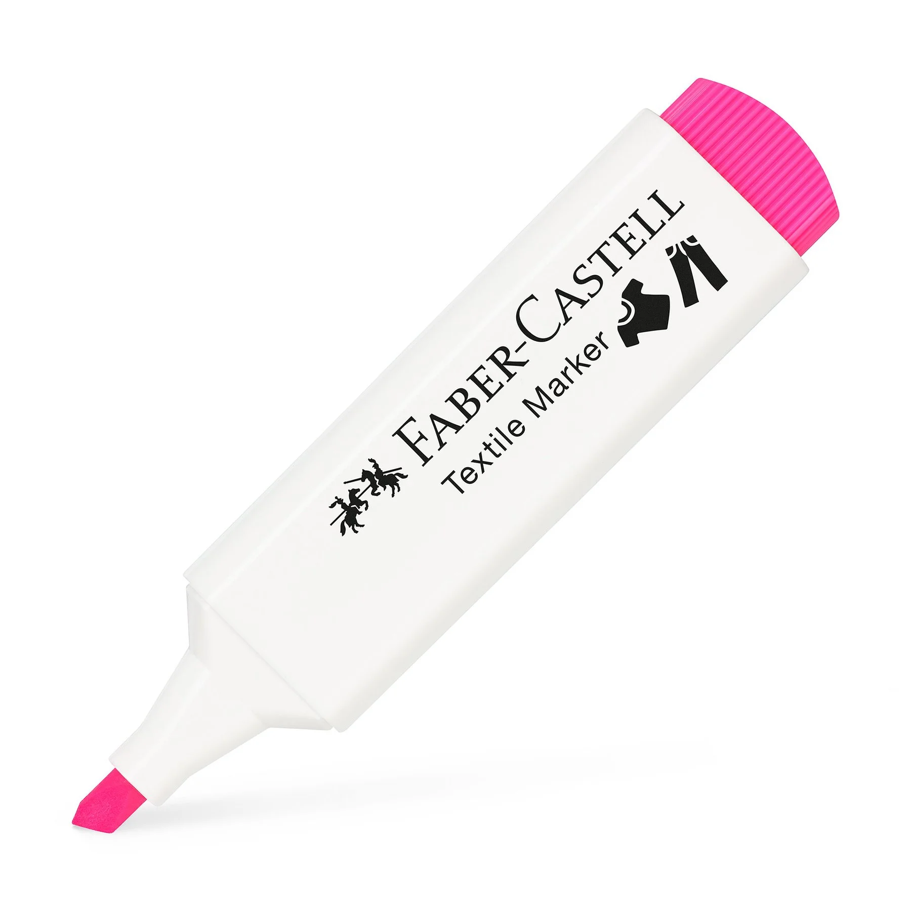 Faber-Castell Fabric Marker, neon pink