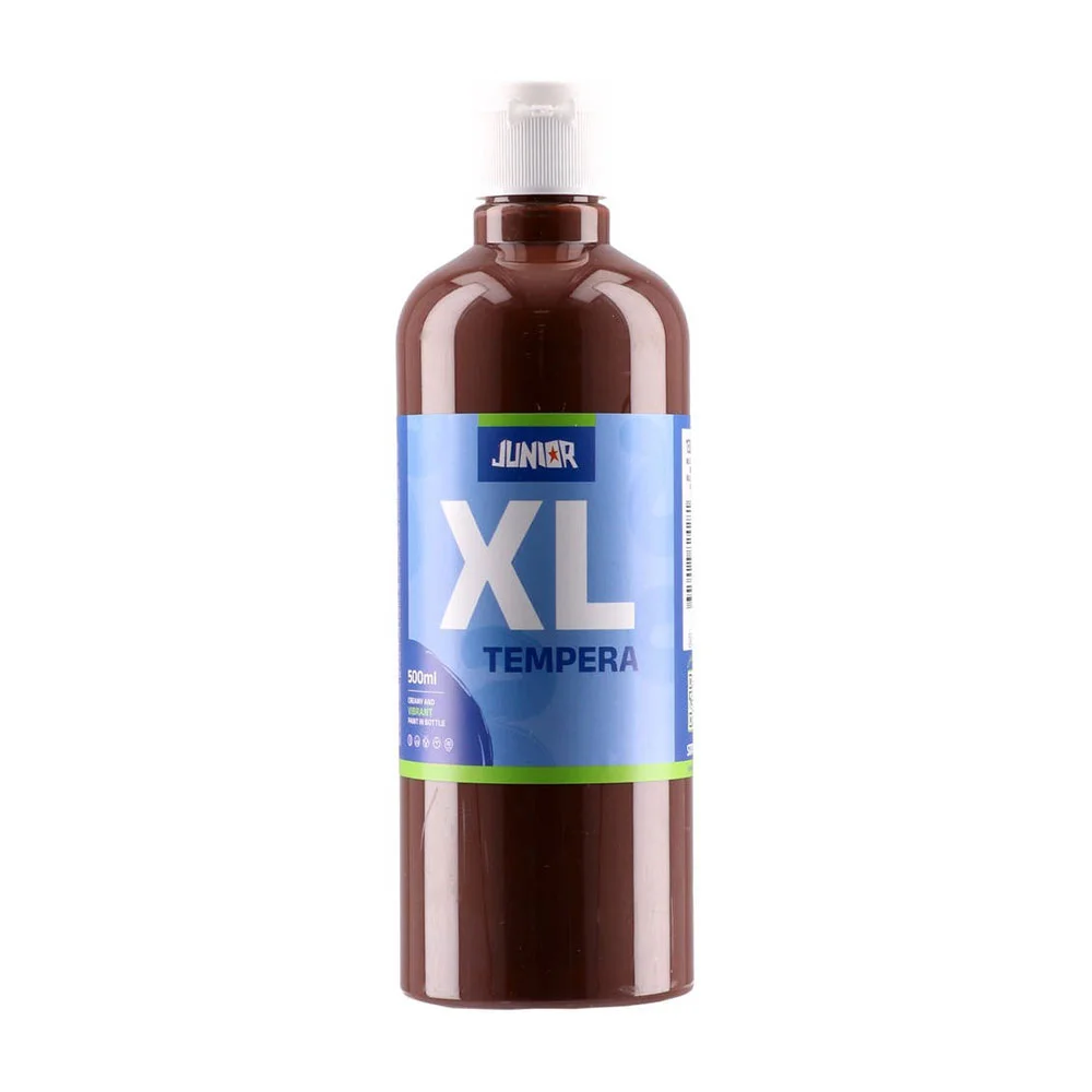 Темперна боя Junior Brillio, 500 ml, кафява