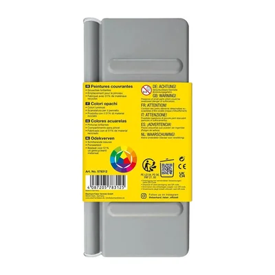 Eberhard Faber Watercolors Winner, with palette, 12 colors