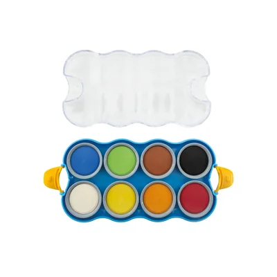 Eberhard Faber Акварелни бои Mini Kids, 8 цвята