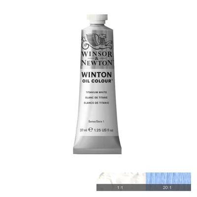 Winton Oil color, Titanium White, 37 ml