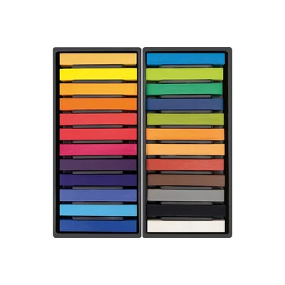 Milan Pastels, dry, 24 colours