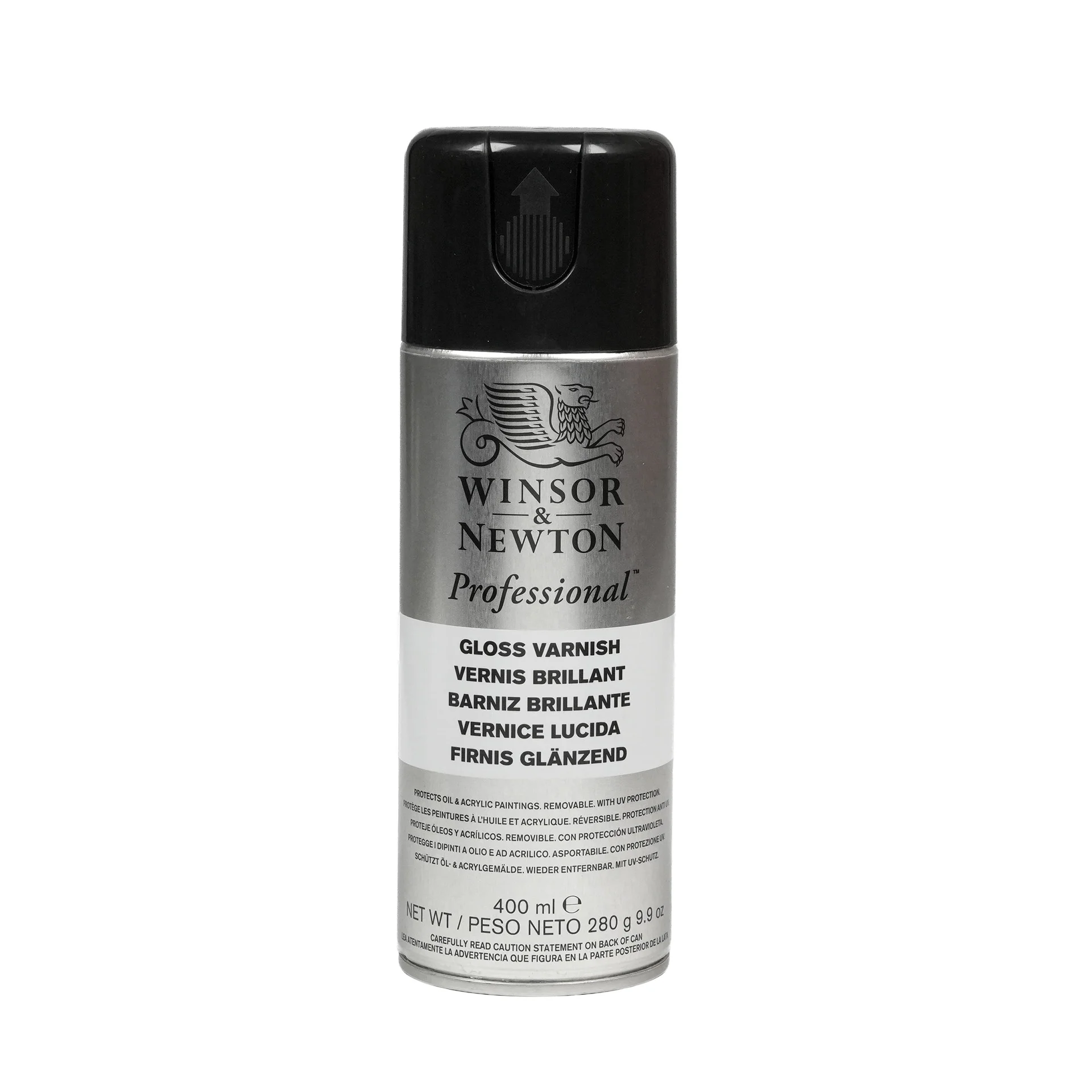 SPRAY LACQUER FOR ACRYLIC AND OIL PAINTS GLOSSY 400ML