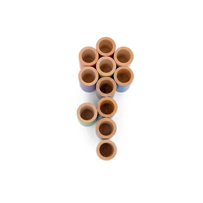 Nowa Szkola Pastel holder, colorful, wooden