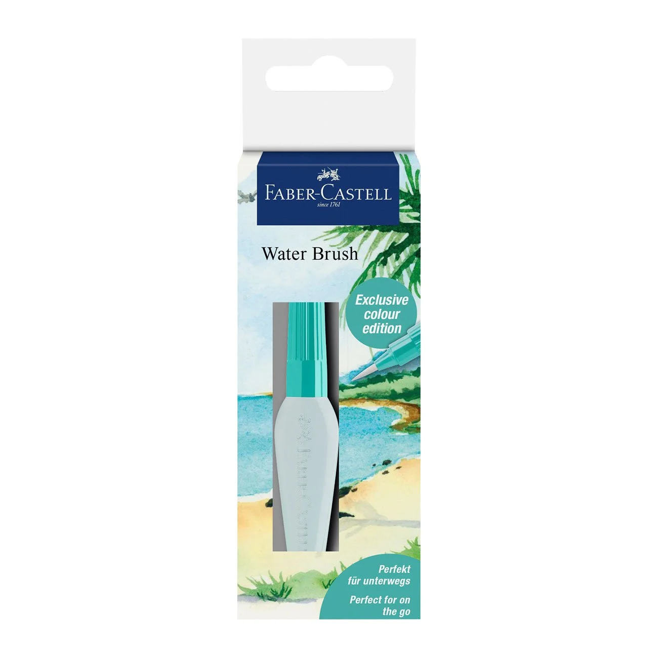 Water brush Faber-Castell, turquoise