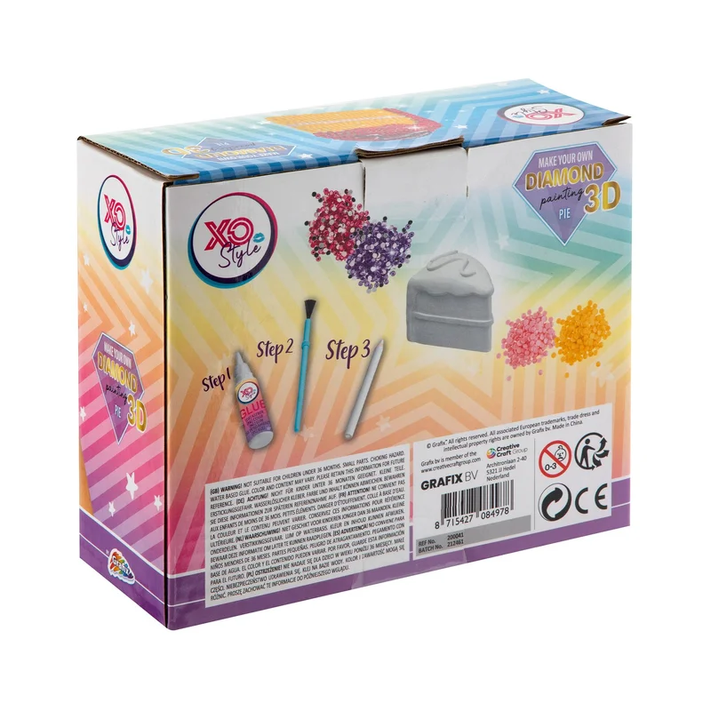 Moxy 3D Bead Painting Kit - Pie