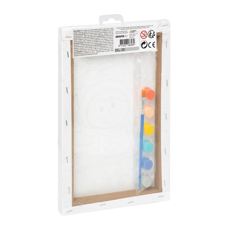 Moxy Paint by numbers set Space, 29.7 x 19.5 cm