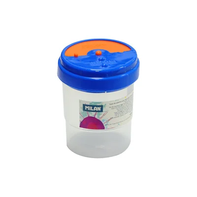Milan Painting Cup, with lid, assorted colours