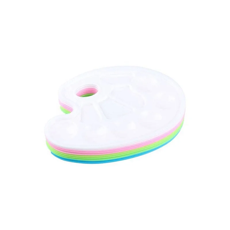 Statovac Leni Painting Palette, round, PVC, assorted, 1 pc