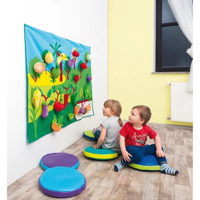 Nowa Szkola Wall canvas, fruits and vegetables, 100 x 150 cm