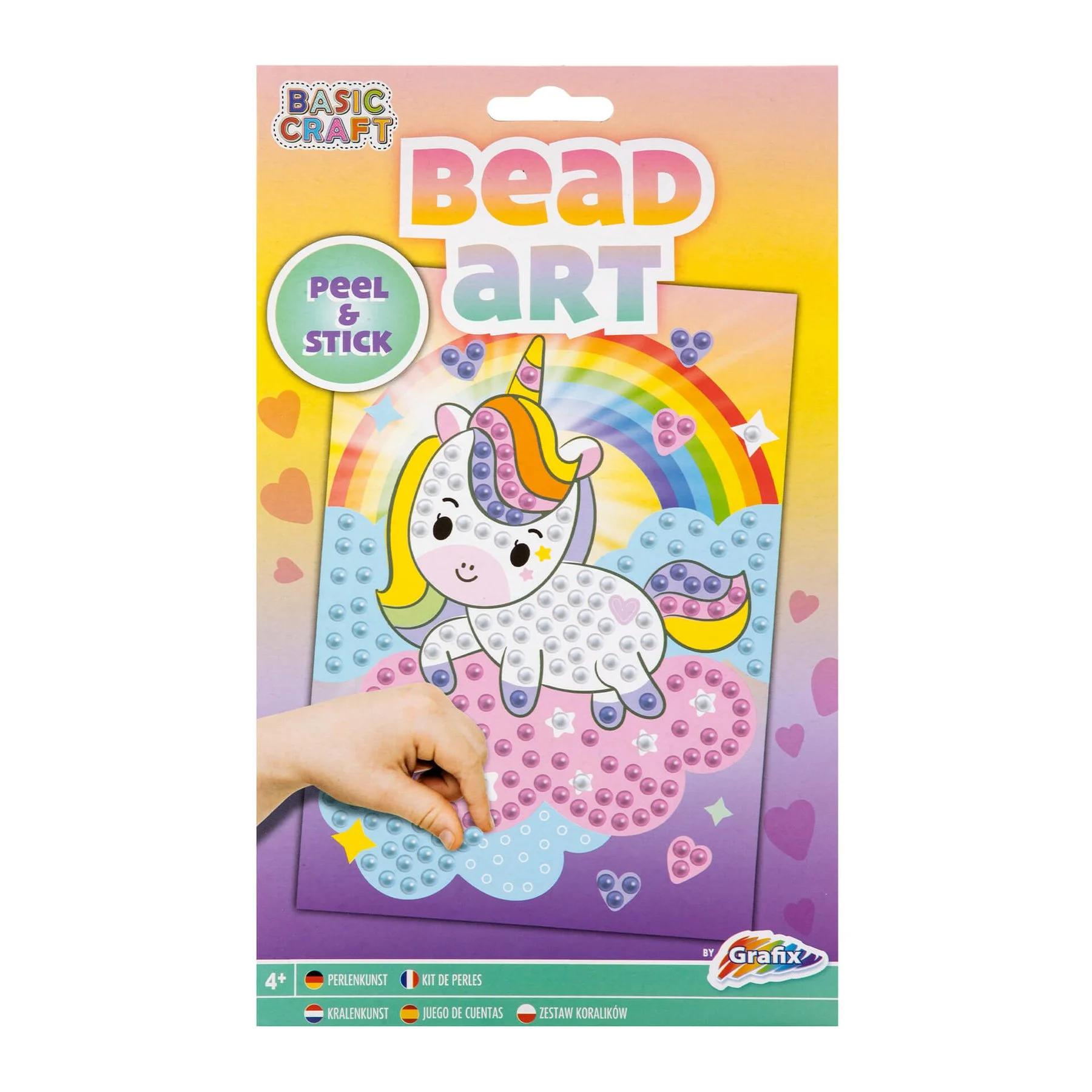 Moxy Bead Colouring Book – Unicorn, A5