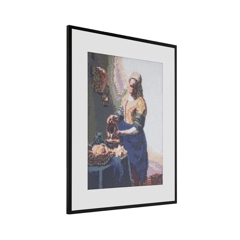 Craft ID Bead painting - Milkmaid, 40 x 50 cm