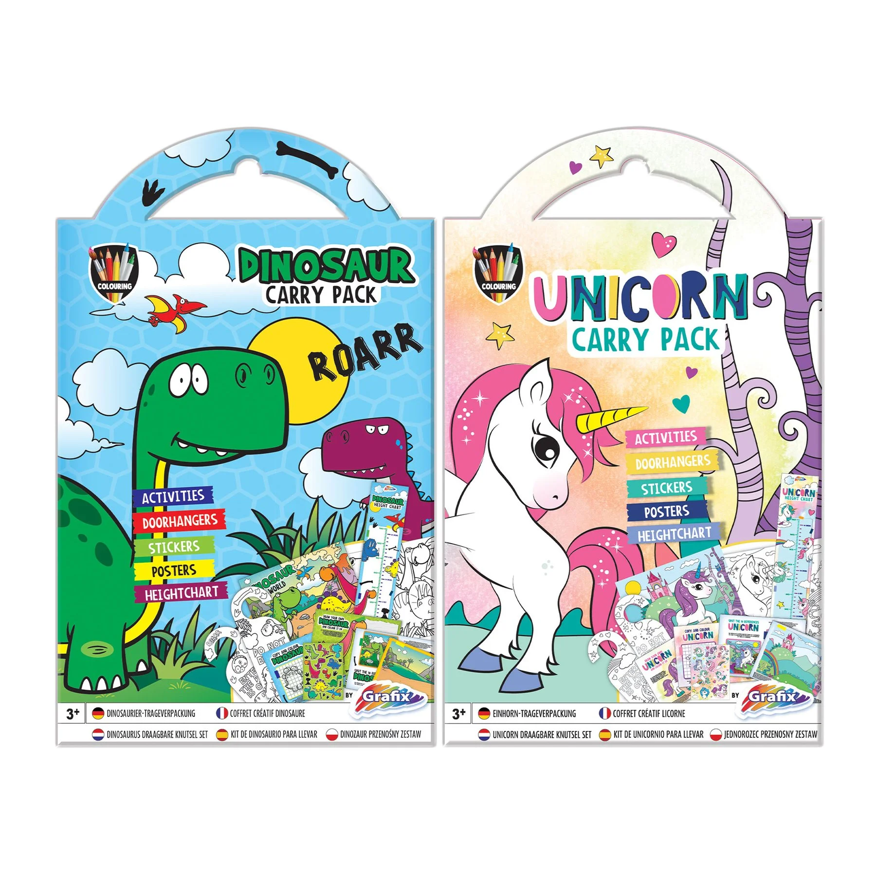 Moxy Coloring set, assorted, 48 pcs