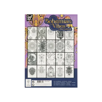 Craft ID Coloring book Mandala, A4, 20 sheets
