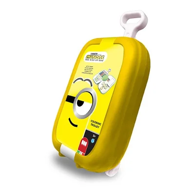Multiprint Colouring set Minions, suitcase, on wheels, assorted