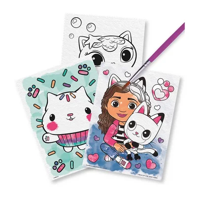 Moxy Water drawing Gabby’s Dollhouse