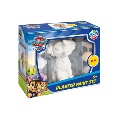 Moxy Paintable figurine Sky, with brush and 6 paints