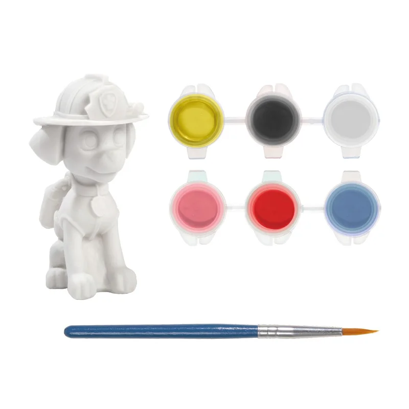 Moxy Paintable figurine Marshall, with brush and 6 paints
