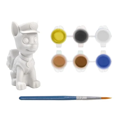 Moxy Paintable figurine Chase, with brush and 6 paints