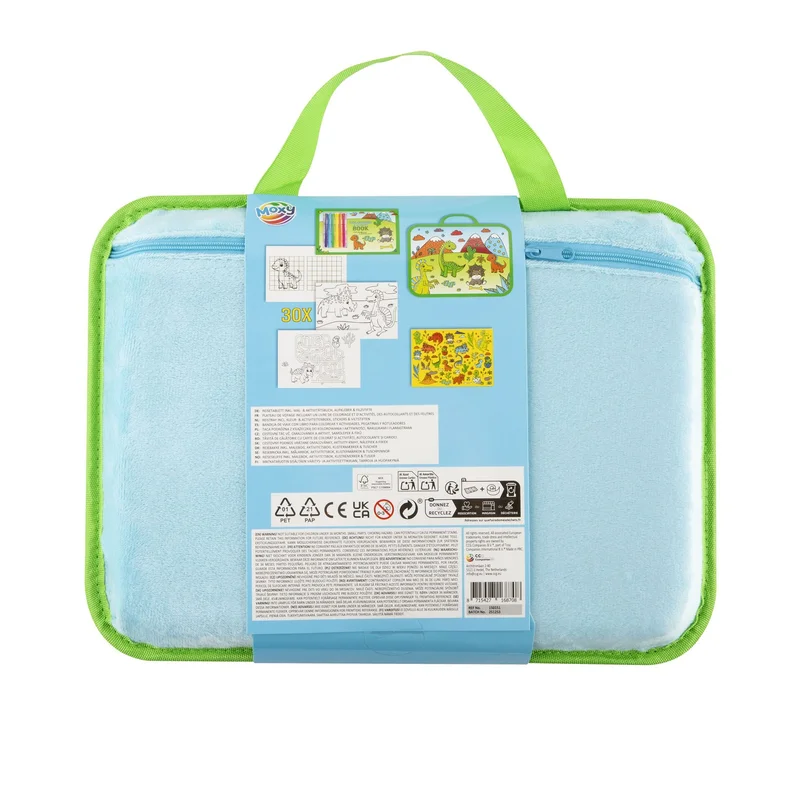Moxy Coloring & activity travel kit Dinosaur