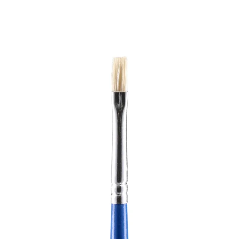 Junior Azure Paint Brush, No. 0, flat