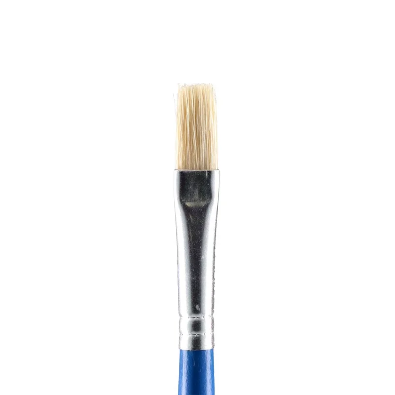 Junior Azure Paint Brush, No. 12, flat