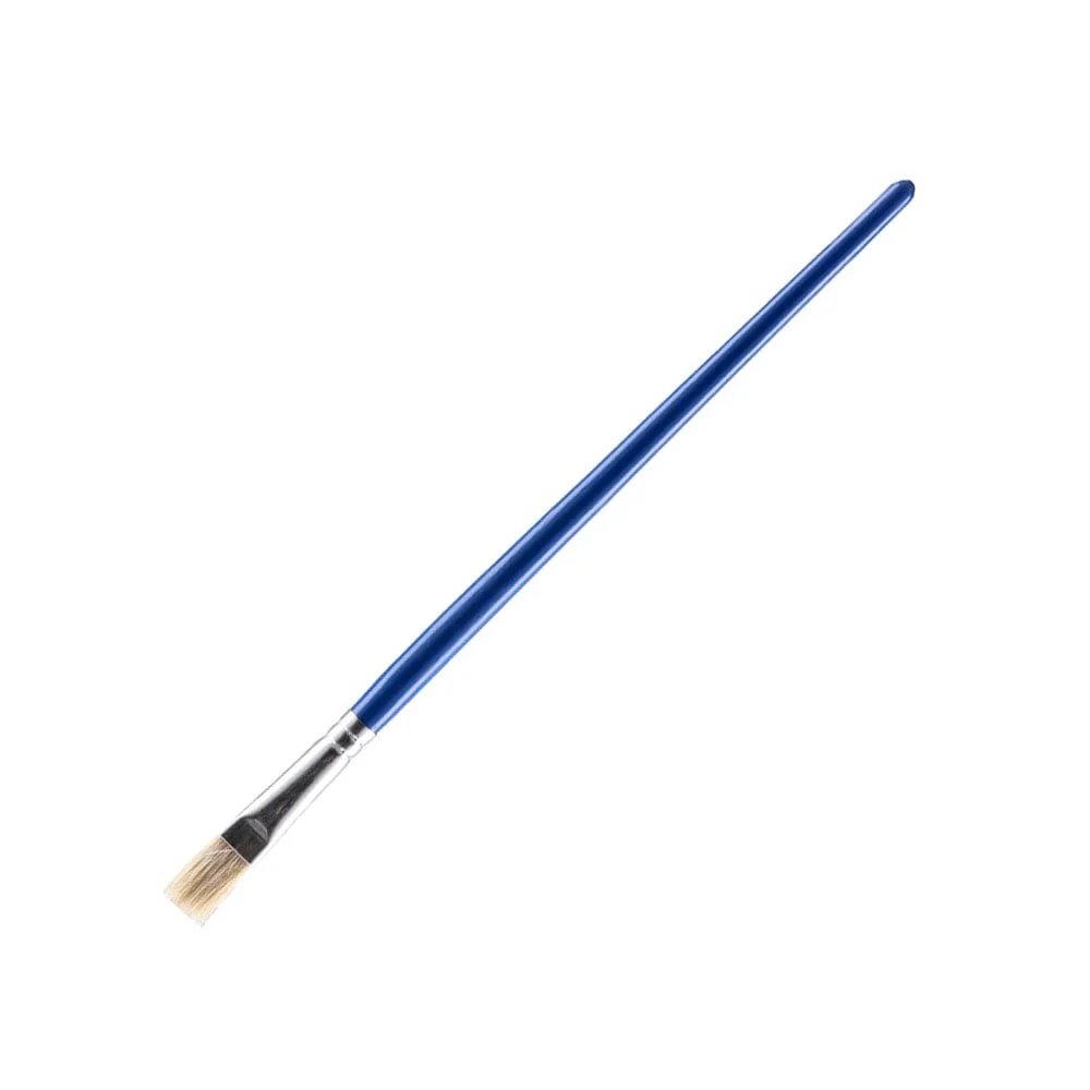 Junior Azure Paint Brush, No. 14, flat