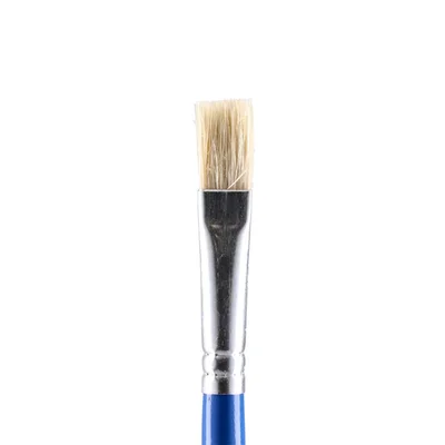 Junior Azure Paint Brush, No. 14, flat