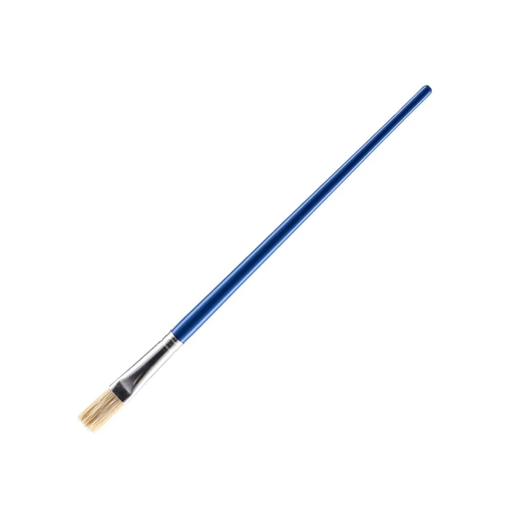 Junior Azure Paint Brush, No. 16, flat