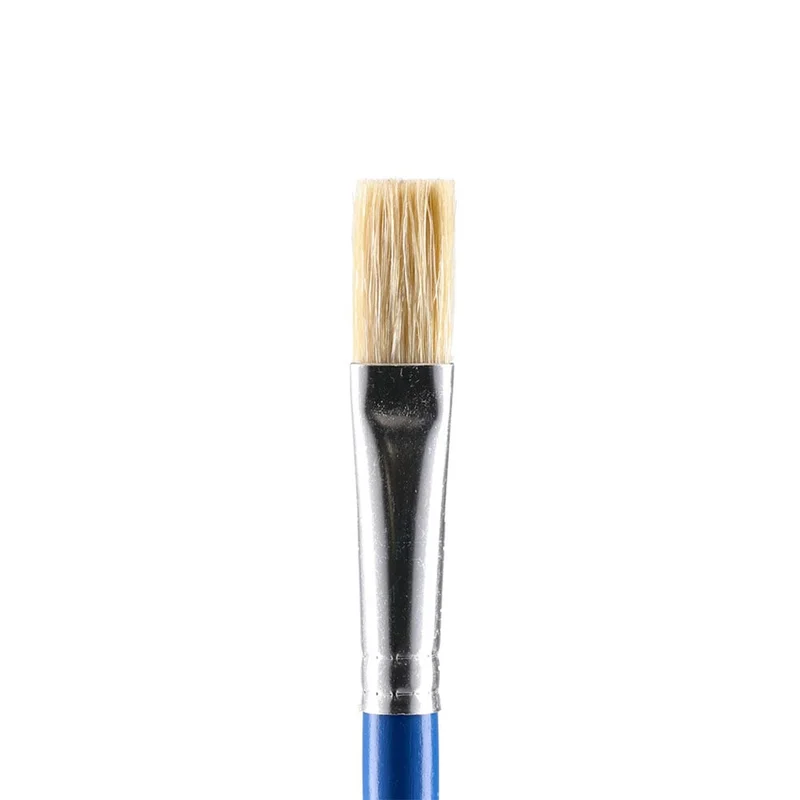 Junior Azure Paint Brush, No. 16, flat