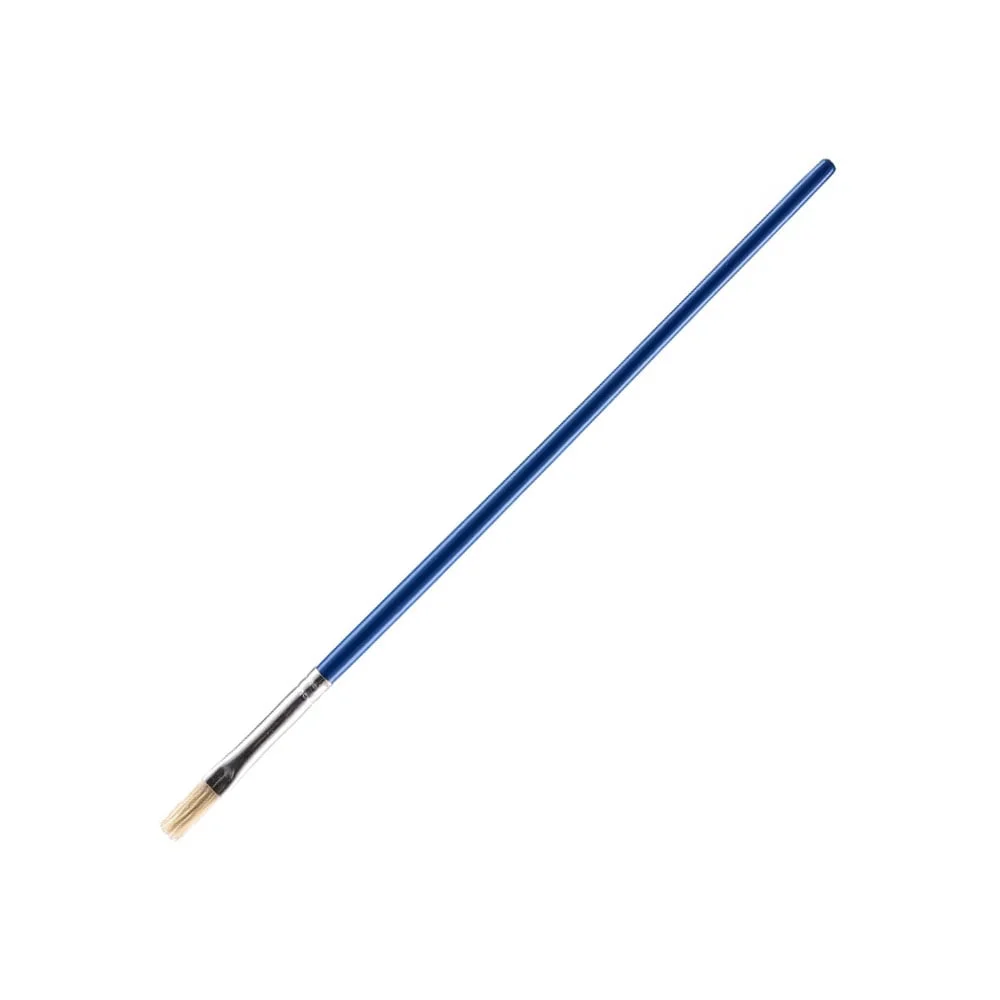 Junior Azure Paint Brush, No. 6, flat