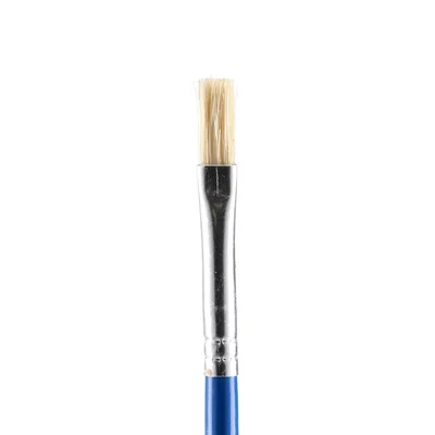 Junior Azure Paint Brush, No. 6, flat