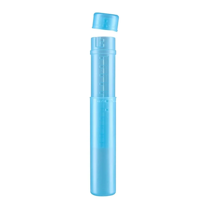 Junior Box Brush case, 5 x 22 cm, blue