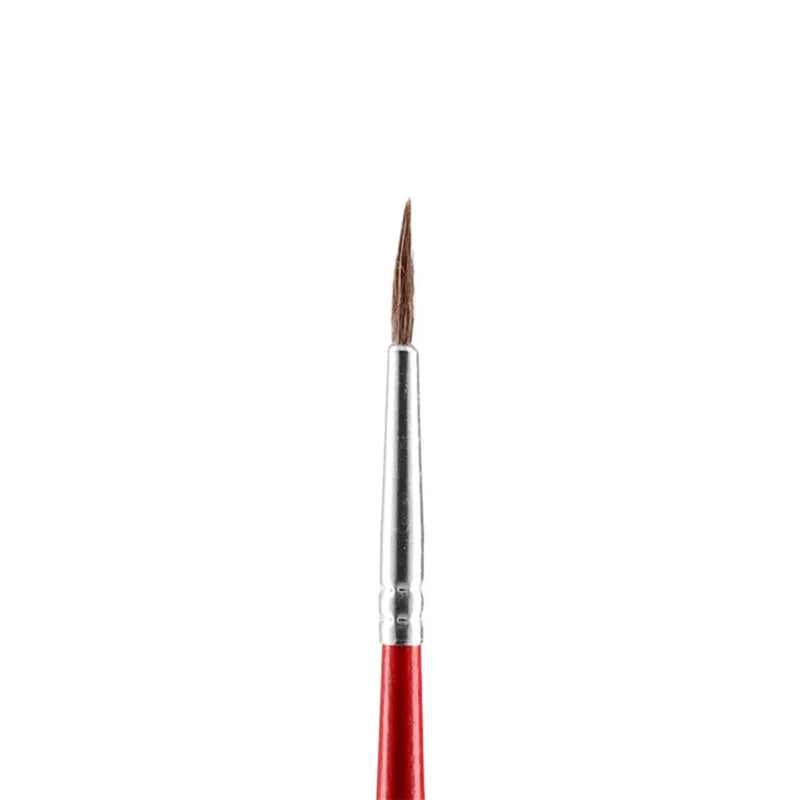 Junior Ruby Paint Brush, No. 0, round