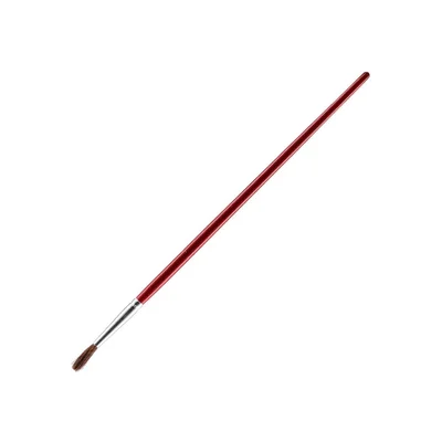 Junior Ruby Paint Brush, No. 4, round