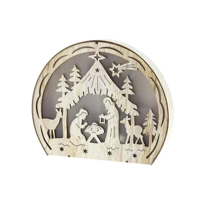 Retlux Christmas decoration RXL 331 - Nativity scene, yellow