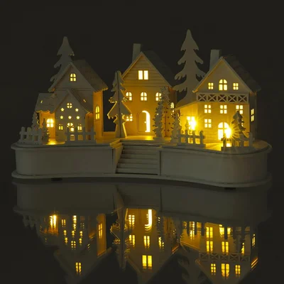 Retlux Christmas decoration RXL 407 - Christmas village, white