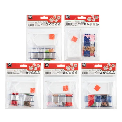 CRAFT ID BEAD ART CARDS ASSORTED PACK 48