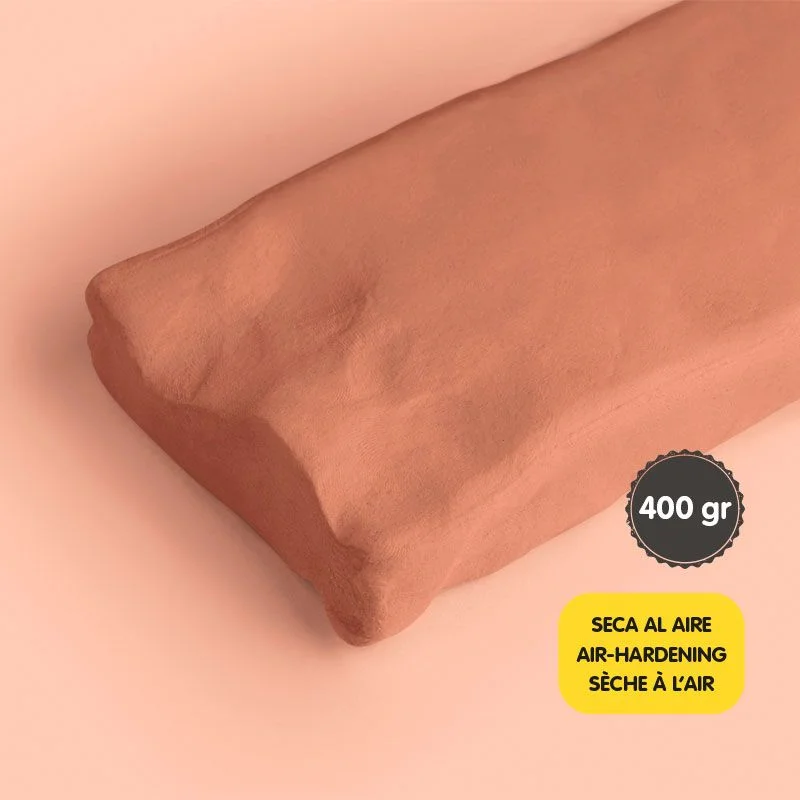 Milan Modeling Clay, 400 g, terracotta