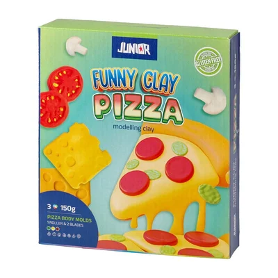Junior Funny Clay Modelling Set, pizza