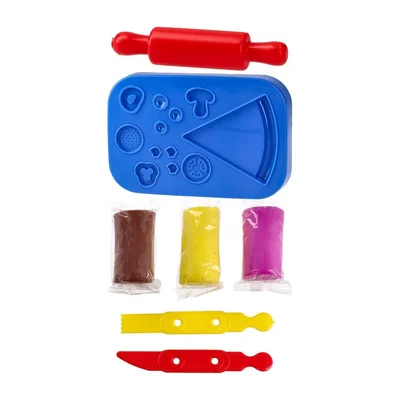 Junior Funny Clay Modelling Set, pizza