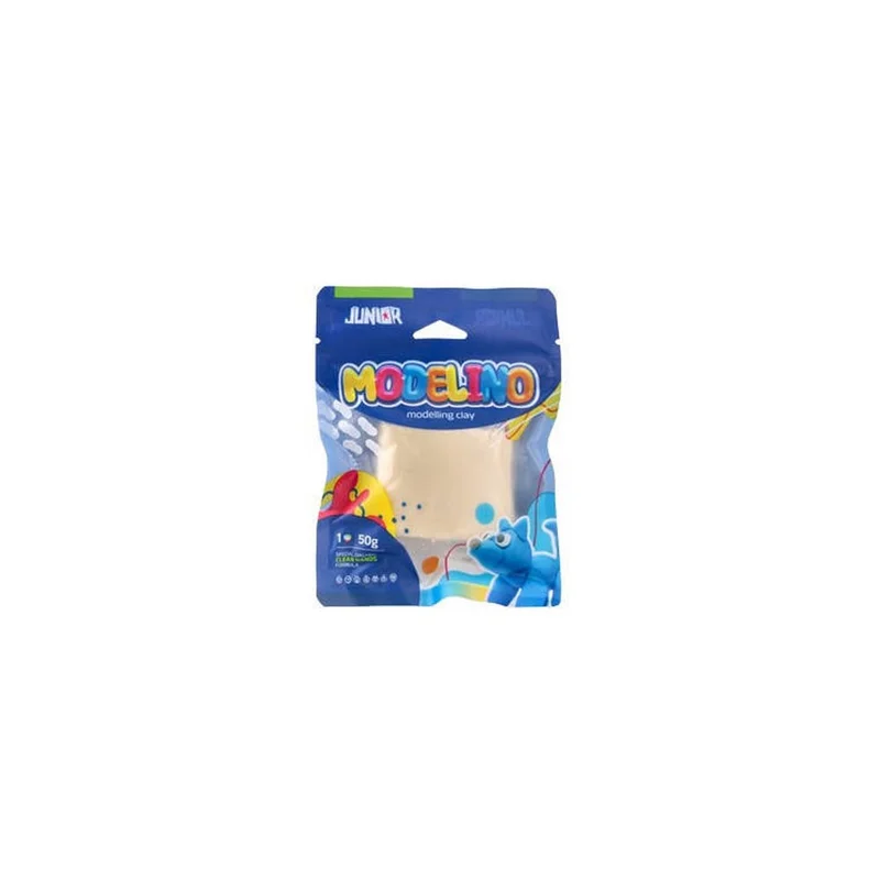 Пластилин Junior Modelino, 50 g, асорти