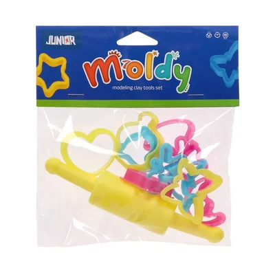 Junior Moldy Modelling Moulds, 11 pcs