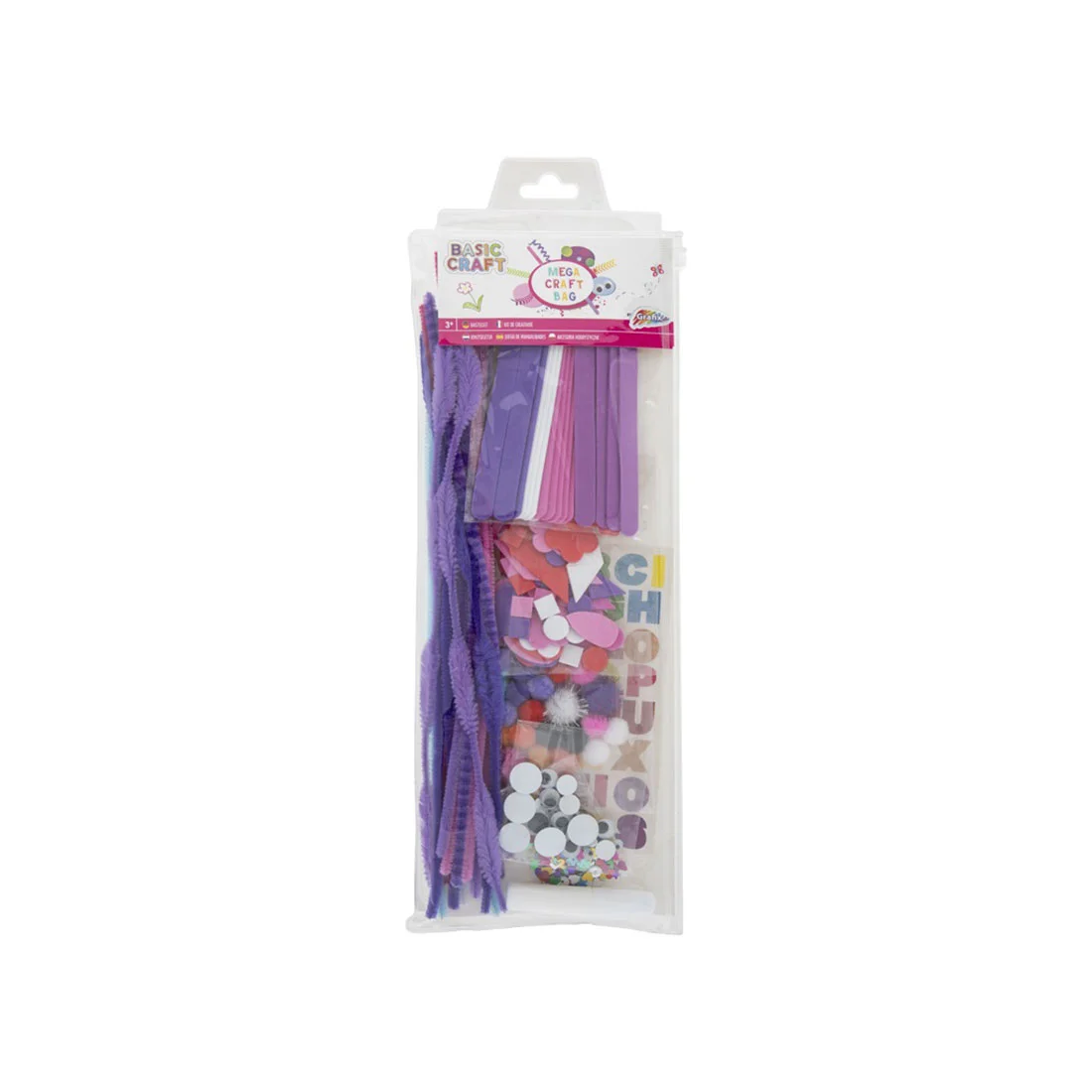 Moxy Creative Set Megacraft Bag Girls, 250 pieces, assorted
