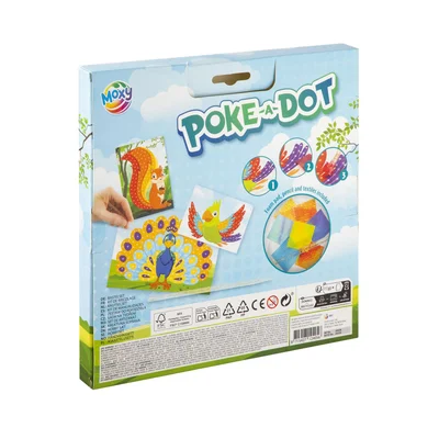 Moxy Creative kit Poke-a-Dot, animals