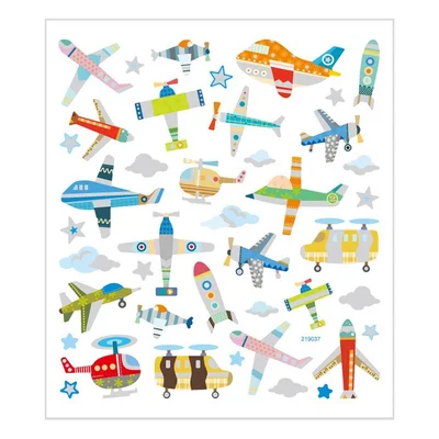 Creativ Company Stickers Airplanes and Helicopters, 15 ? 16.5 cm, 1 sheet