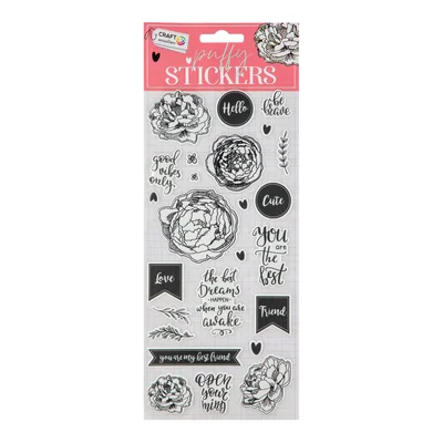 Craft ID Stickers with Love Motifs